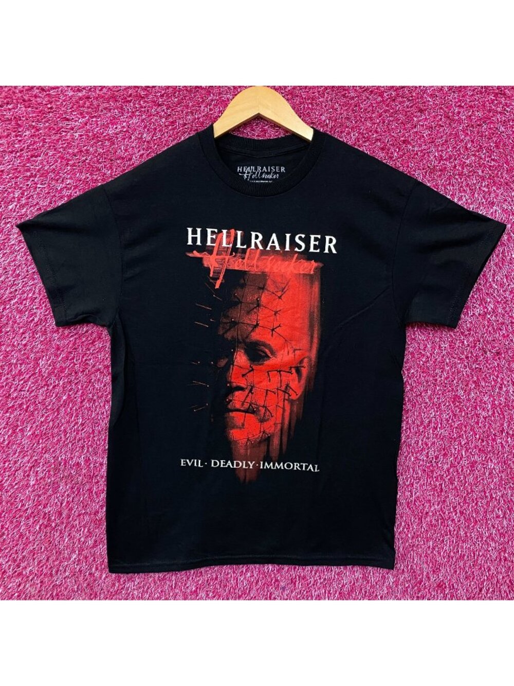 Hellraiser Pinhead Evil Deadly Immortal Tshirt size Medium